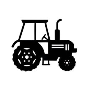tractor icon for disposablefarmwear.com